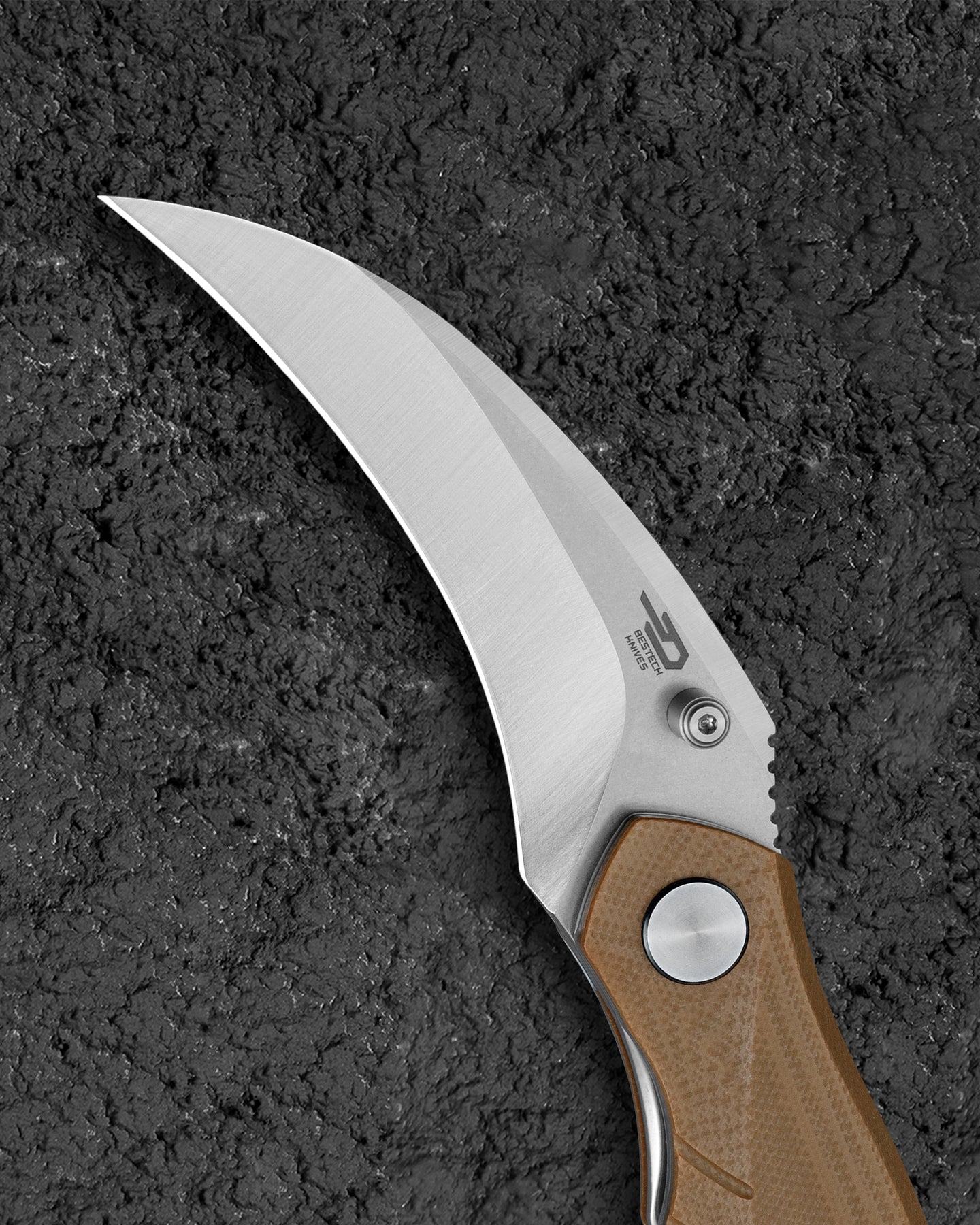 Bestech Mantidae 14C28N钢 G10柄 BG60B 棕色 438