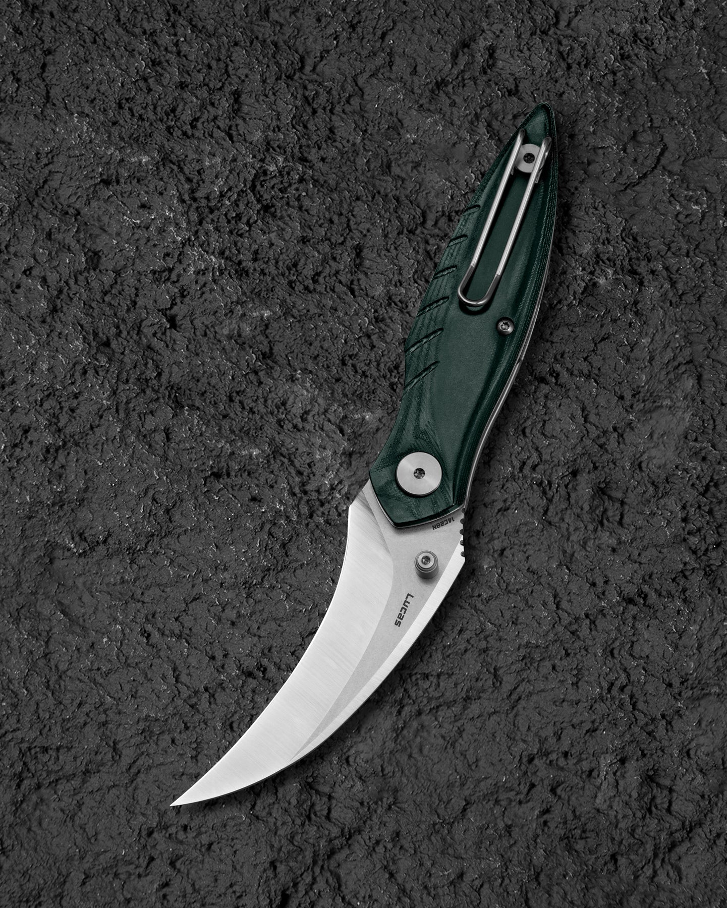 Bestech Mantidae 14C28N钢 G10柄 BG60E 深绿色 438