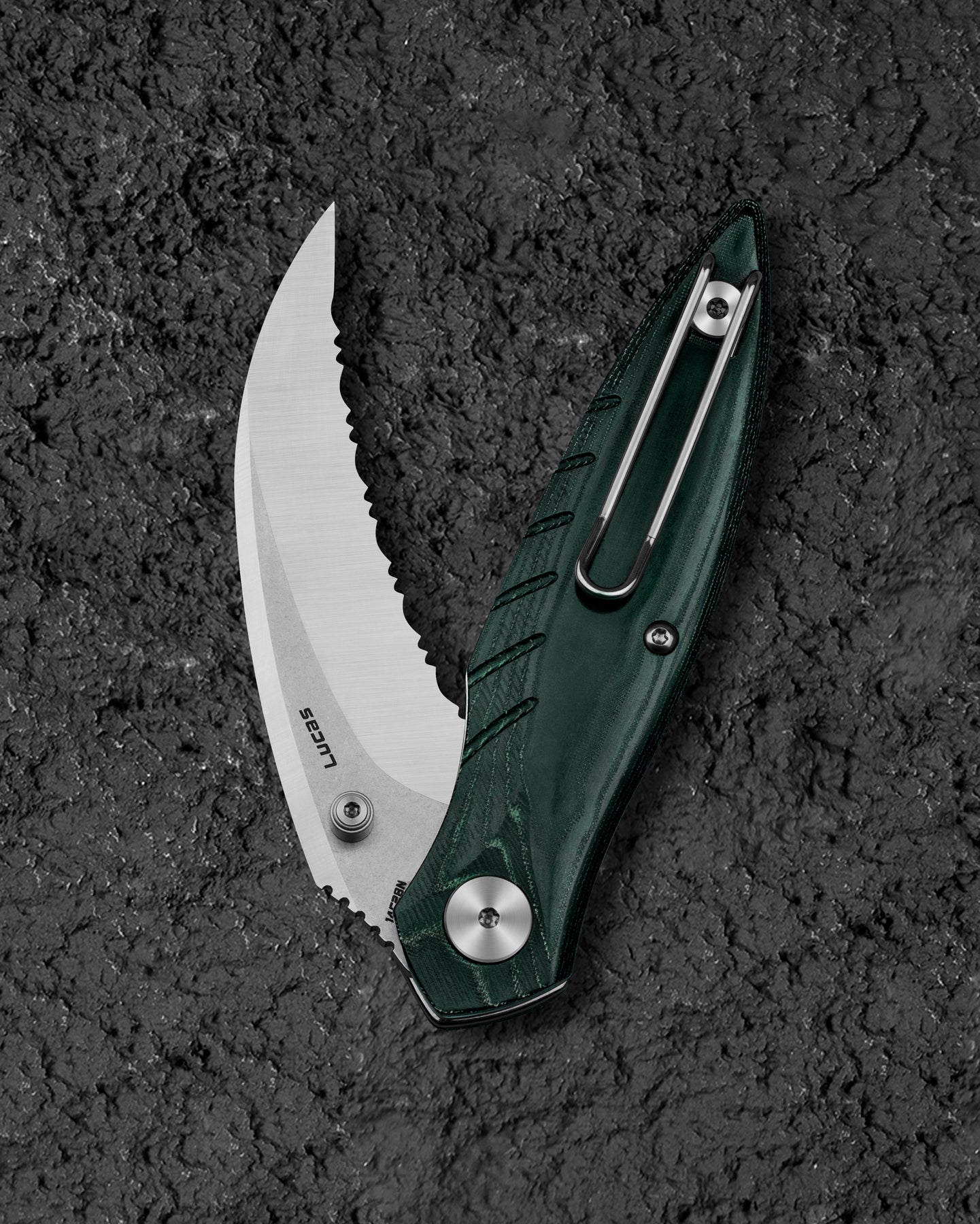 Bestech Mantidae 14C28N钢 G10柄 BG60G 深绿色 438