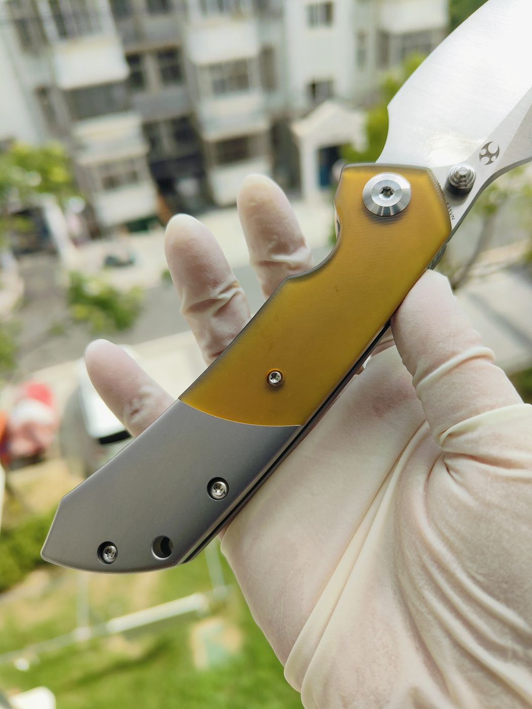 Kansept Fenrir CPM-S35VN钢 Ultem+钛柄 K1034P1