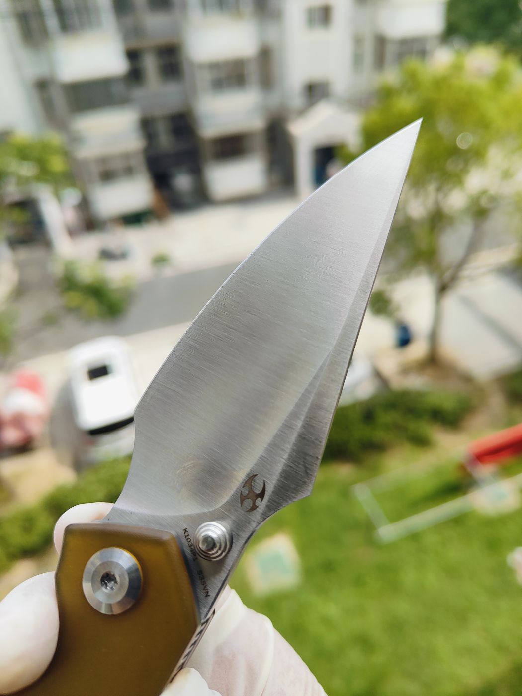 Kansept Fenrir CPM-S35VN钢 Ultem+钛柄 K1034P1