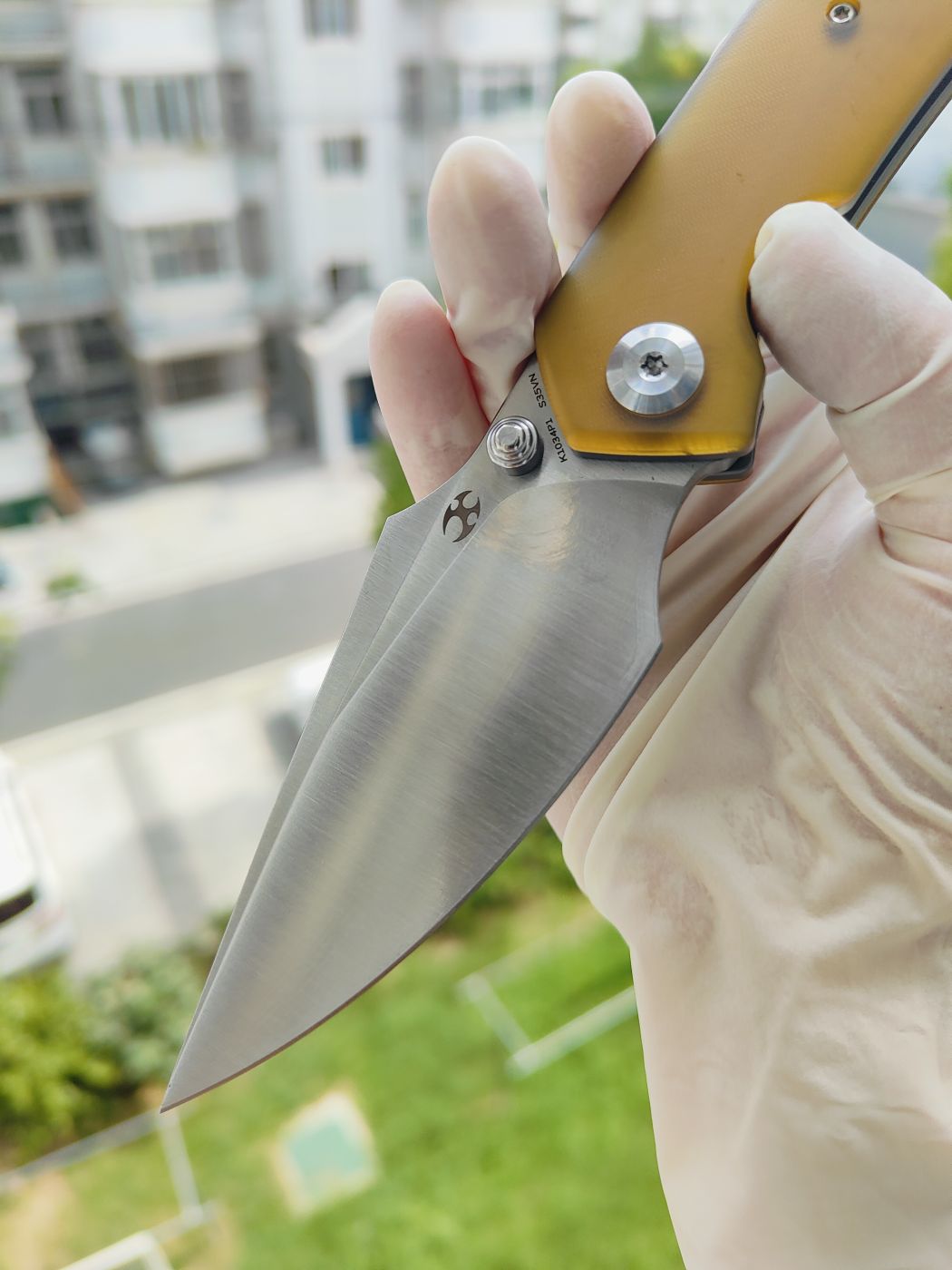 Kansept Fenrir CPM-S35VN钢 Ultem+钛柄 K1034P1