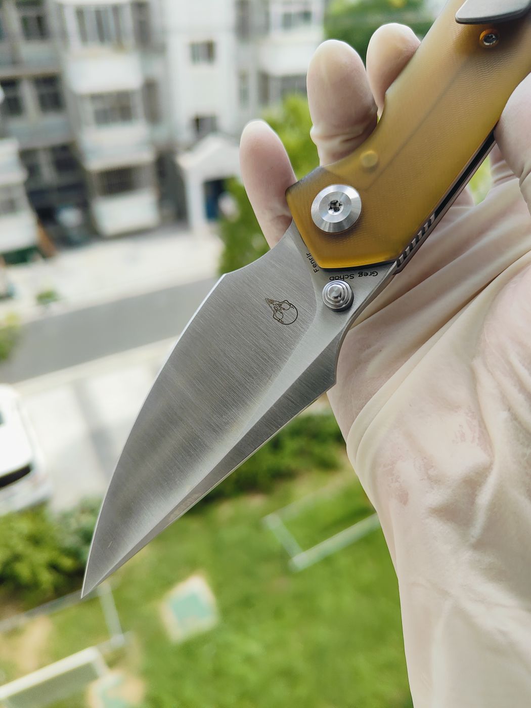 Kansept Fenrir CPM-S35VN钢 Ultem+钛柄 K1034P1
