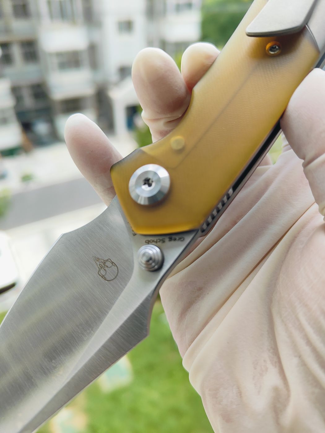 Kansept Fenrir CPM-S35VN钢 Ultem+钛柄 K1034P1