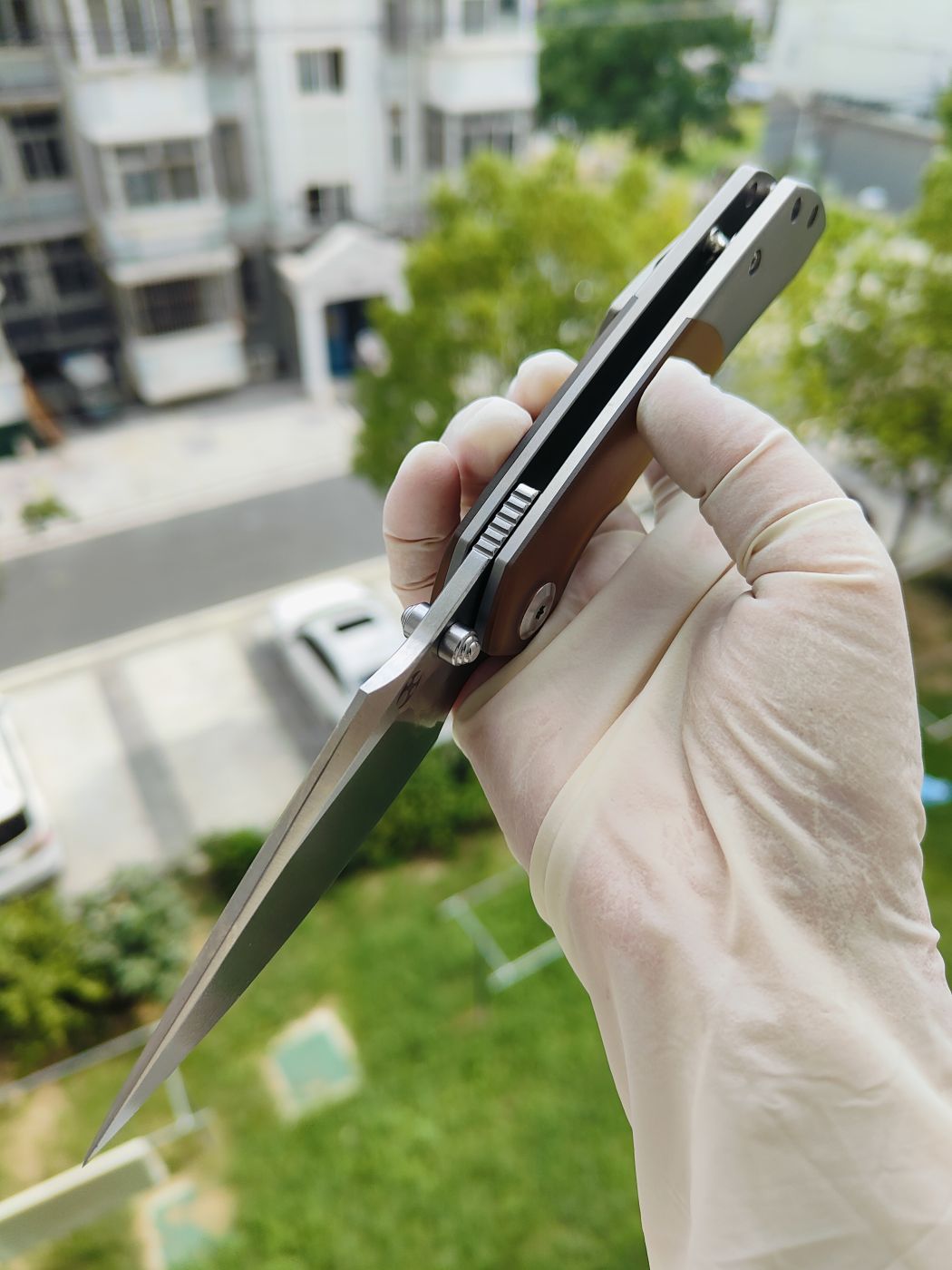 Kansept Fenrir CPM-S35VN钢 Ultem+钛柄 K1034P1