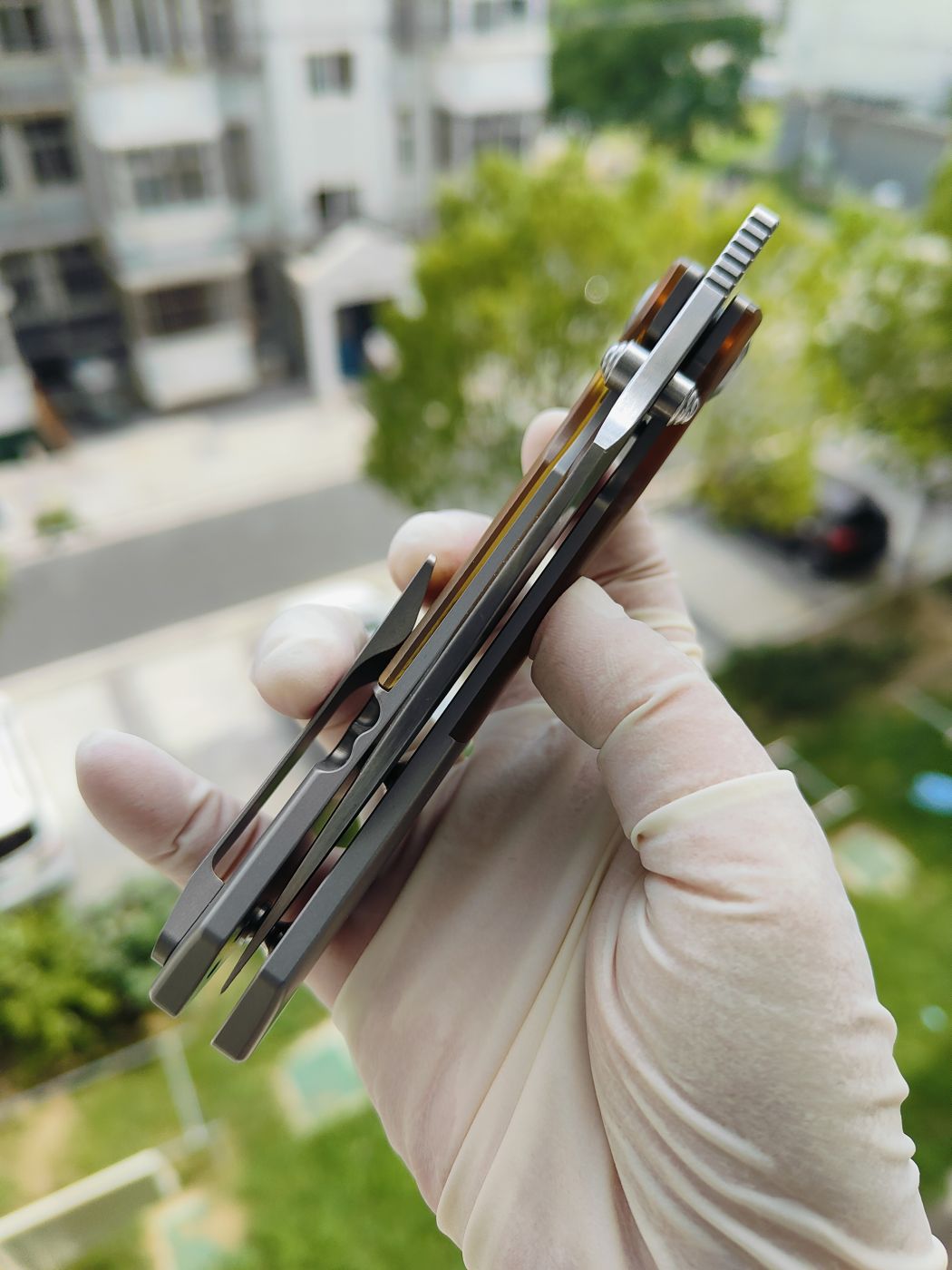 Kansept Fenrir CPM-S35VN钢 Ultem+钛柄 K1034P1
