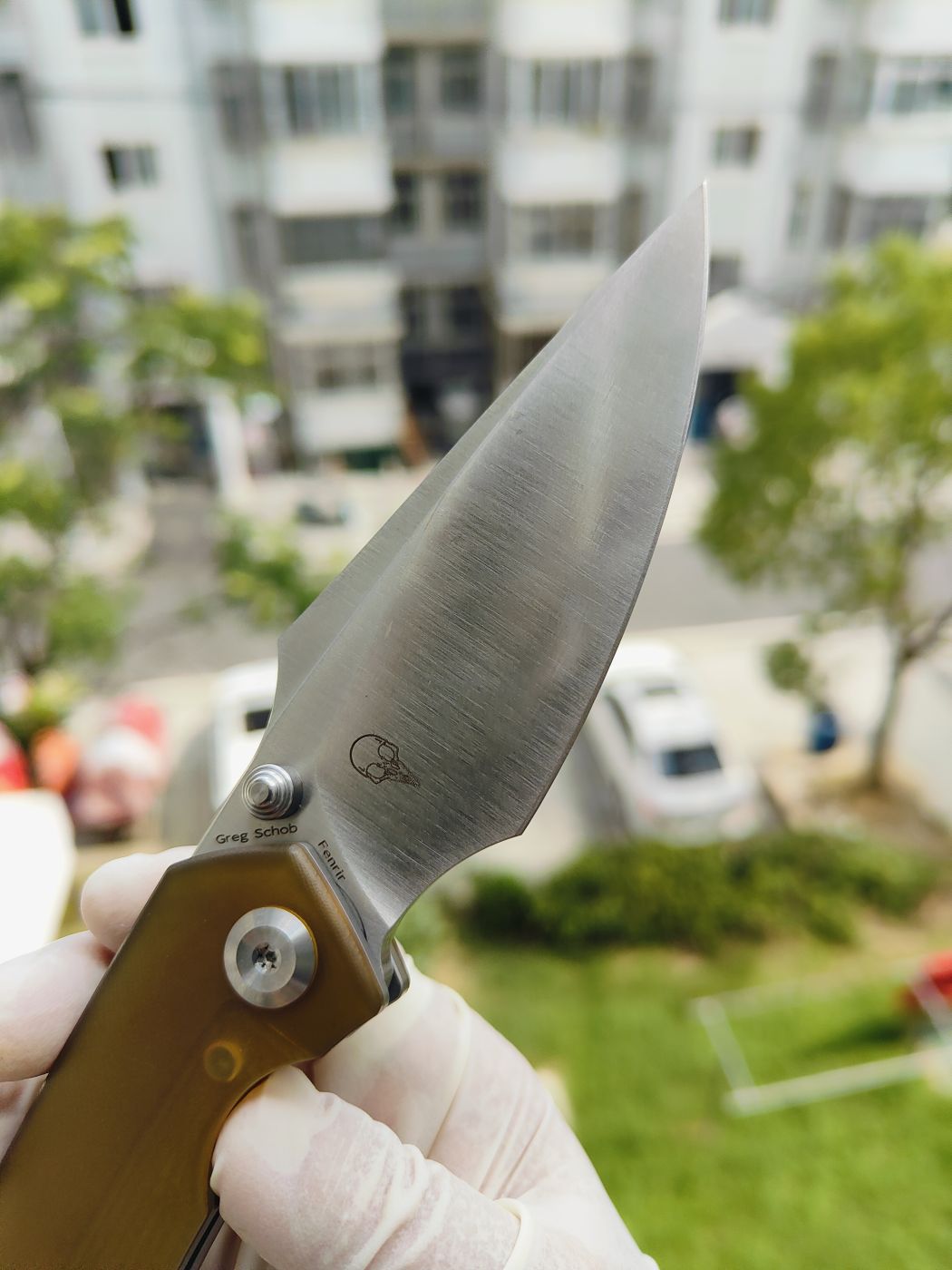 Kansept Fenrir CPM-S35VN钢 Ultem+钛柄 K1034P1