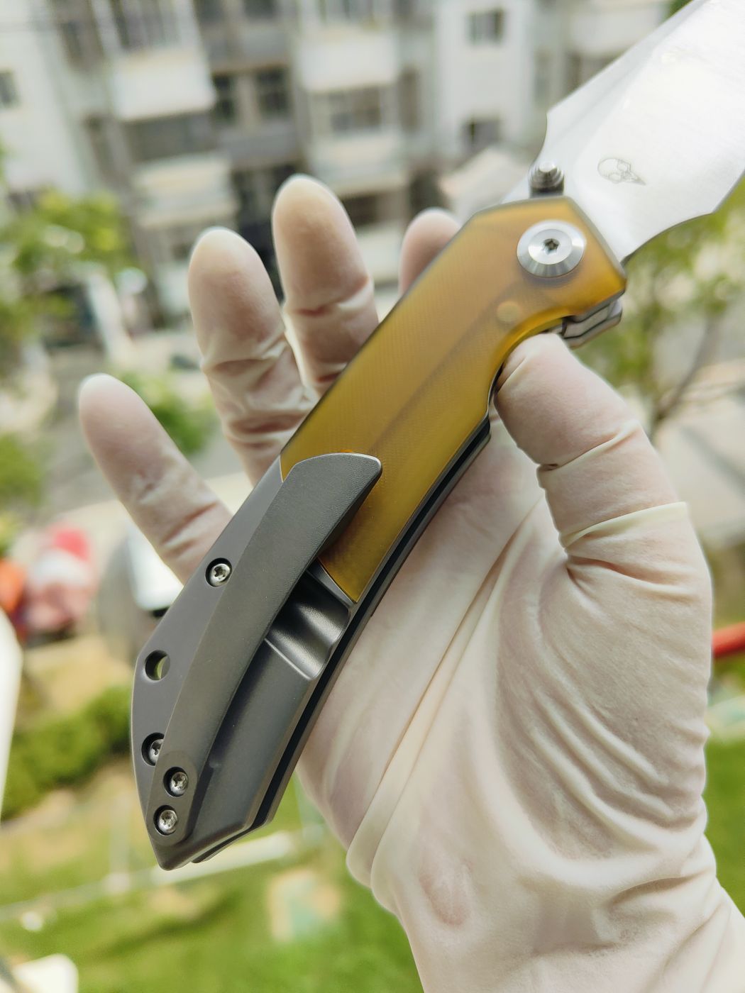 Kansept Fenrir CPM-S35VN钢 Ultem+钛柄 K1034P1