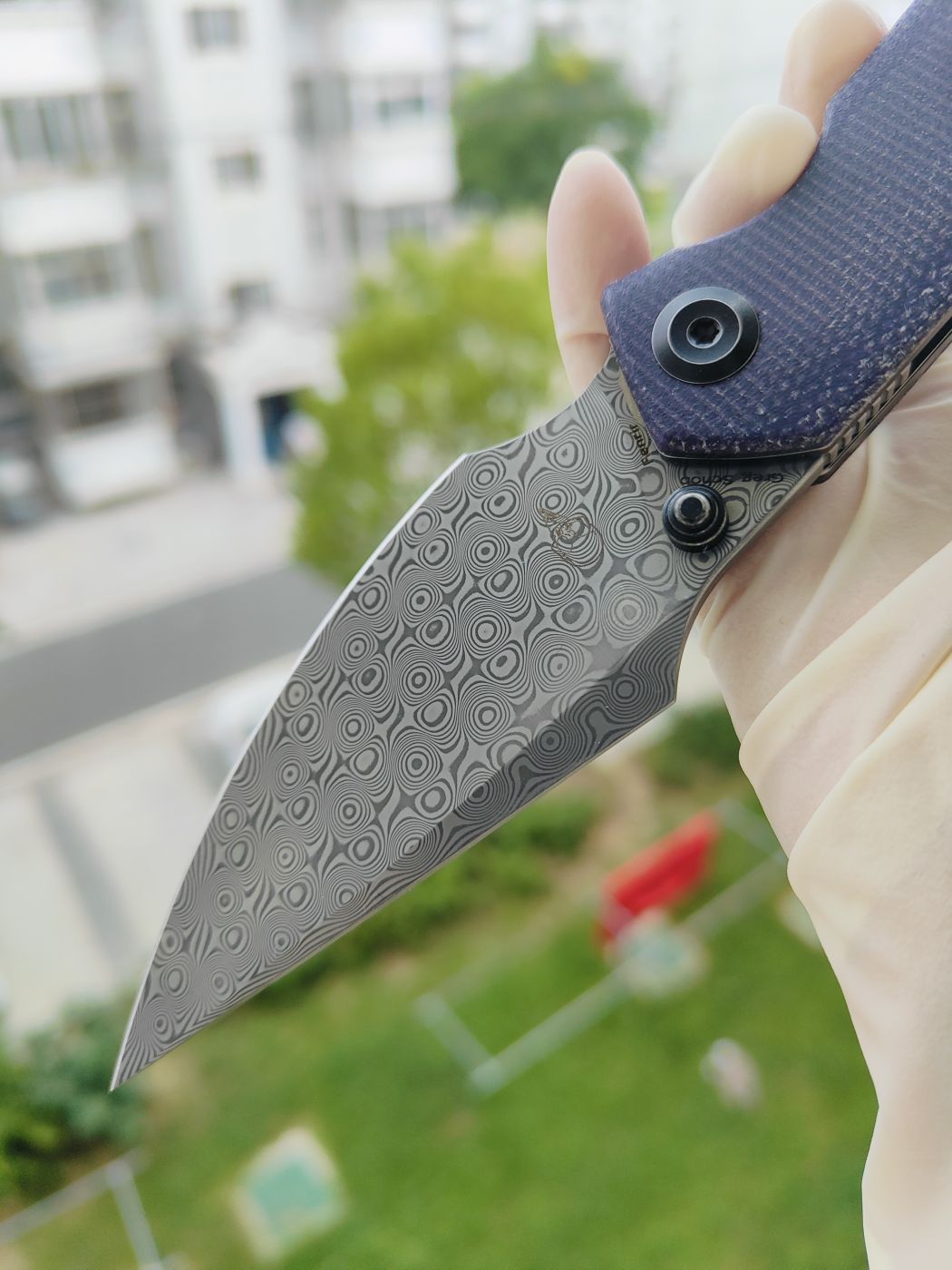 Kansept Fenrir CPM-S35VN钢 碳纤维+钛柄 K1034Z2
