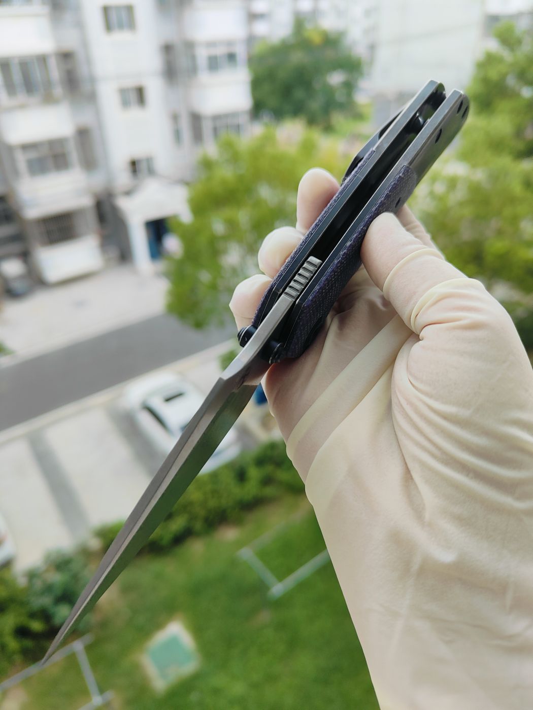 Kansept Fenrir CPM-S35VN钢 碳纤维+钛柄 K1034Z2