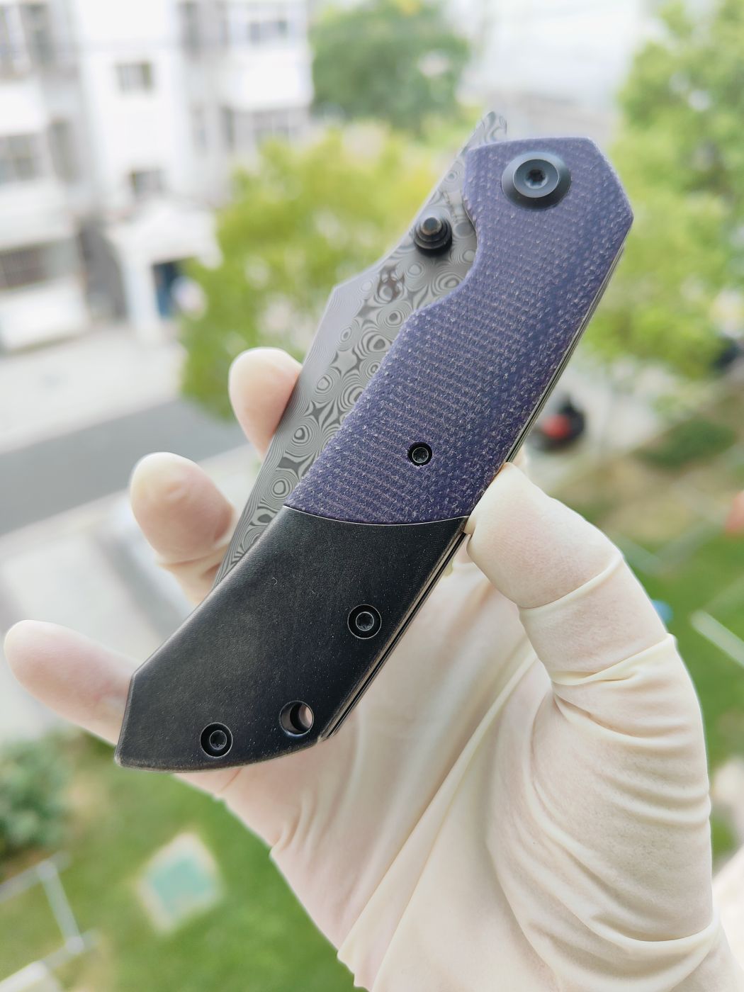 Kansept Fenrir CPM-S35VN钢 碳纤维+钛柄 K1034Z2