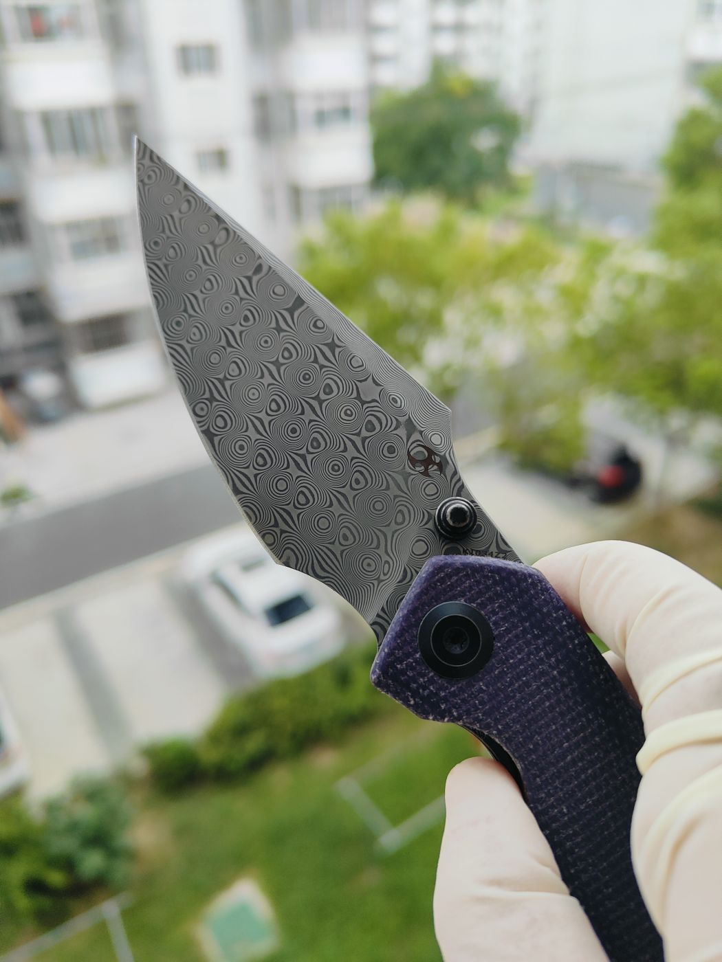 Kansept Fenrir CPM-S35VN钢 碳纤维+钛柄 K1034Z2