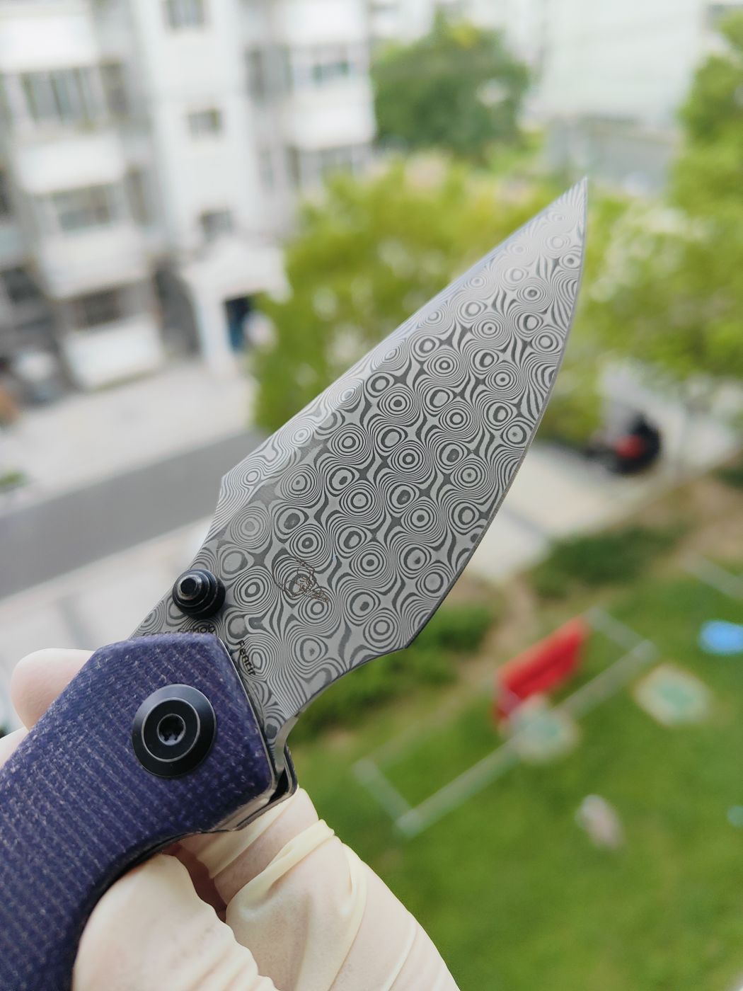 Kansept Fenrir CPM-S35VN钢 碳纤维+钛柄 K1034Z2