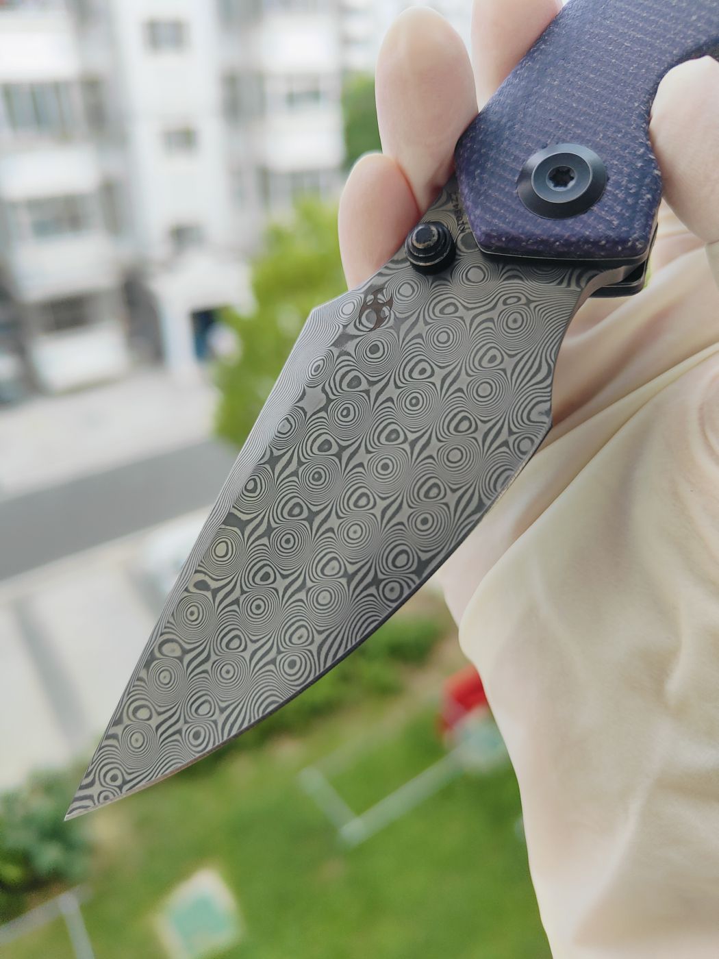 Kansept Fenrir CPM-S35VN钢 碳纤维+钛柄 K1034Z2