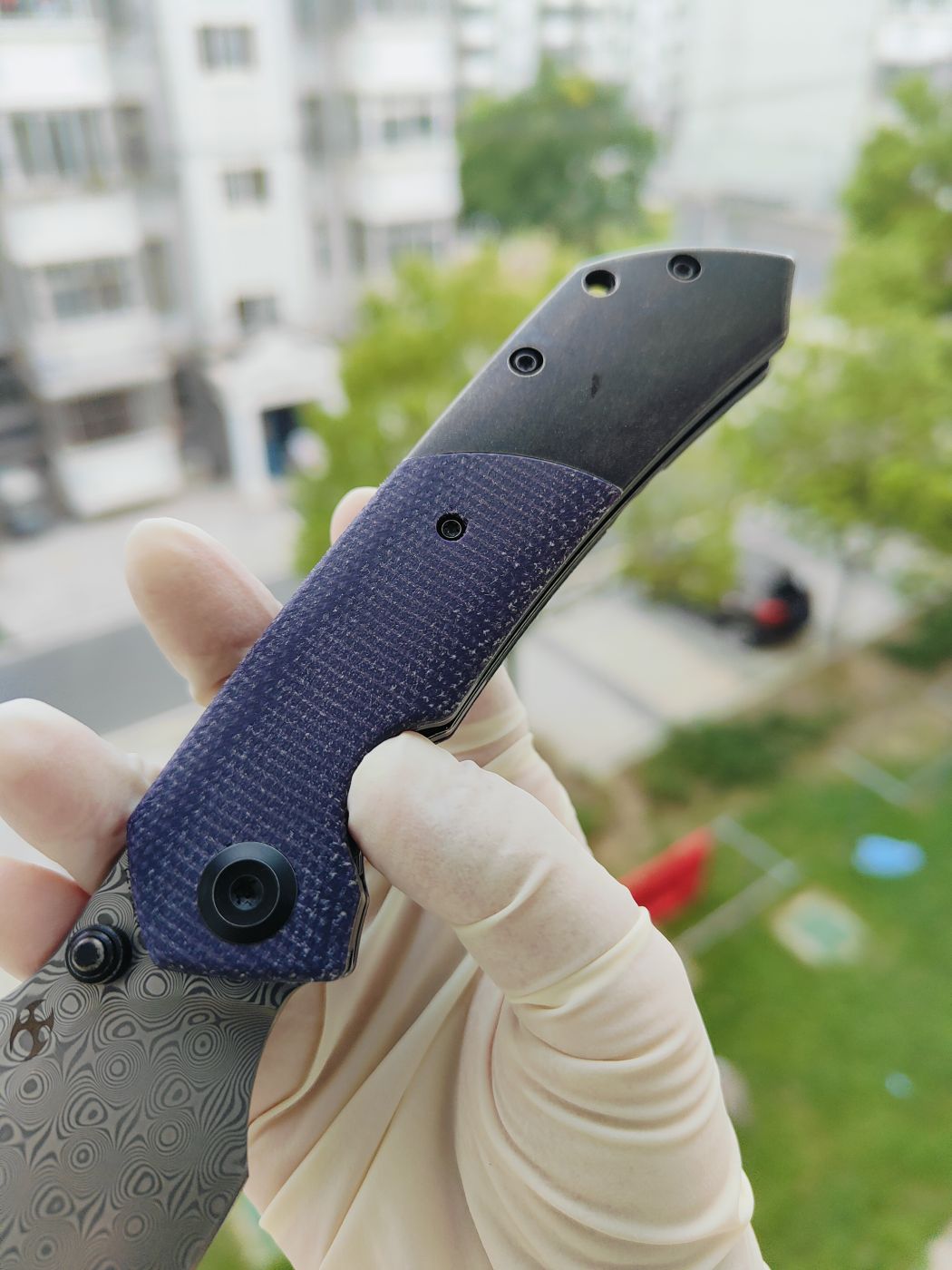 Kansept Fenrir CPM-S35VN钢 碳纤维+钛柄 K1034Z2