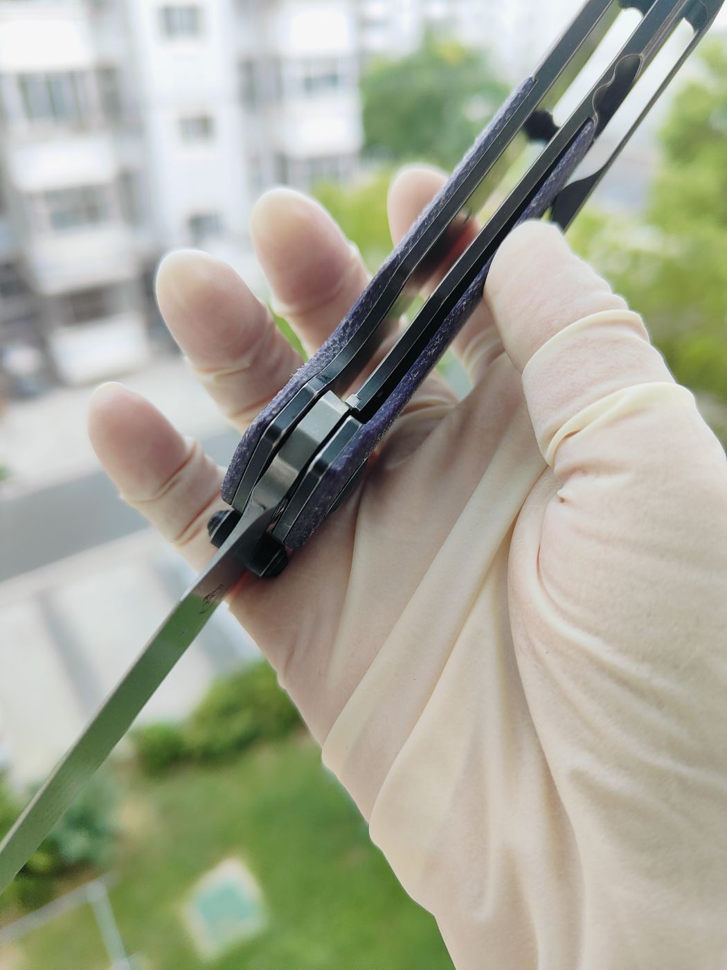 Kansept Fenrir CPM-S35VN钢 碳纤维+钛柄 K1034Z2