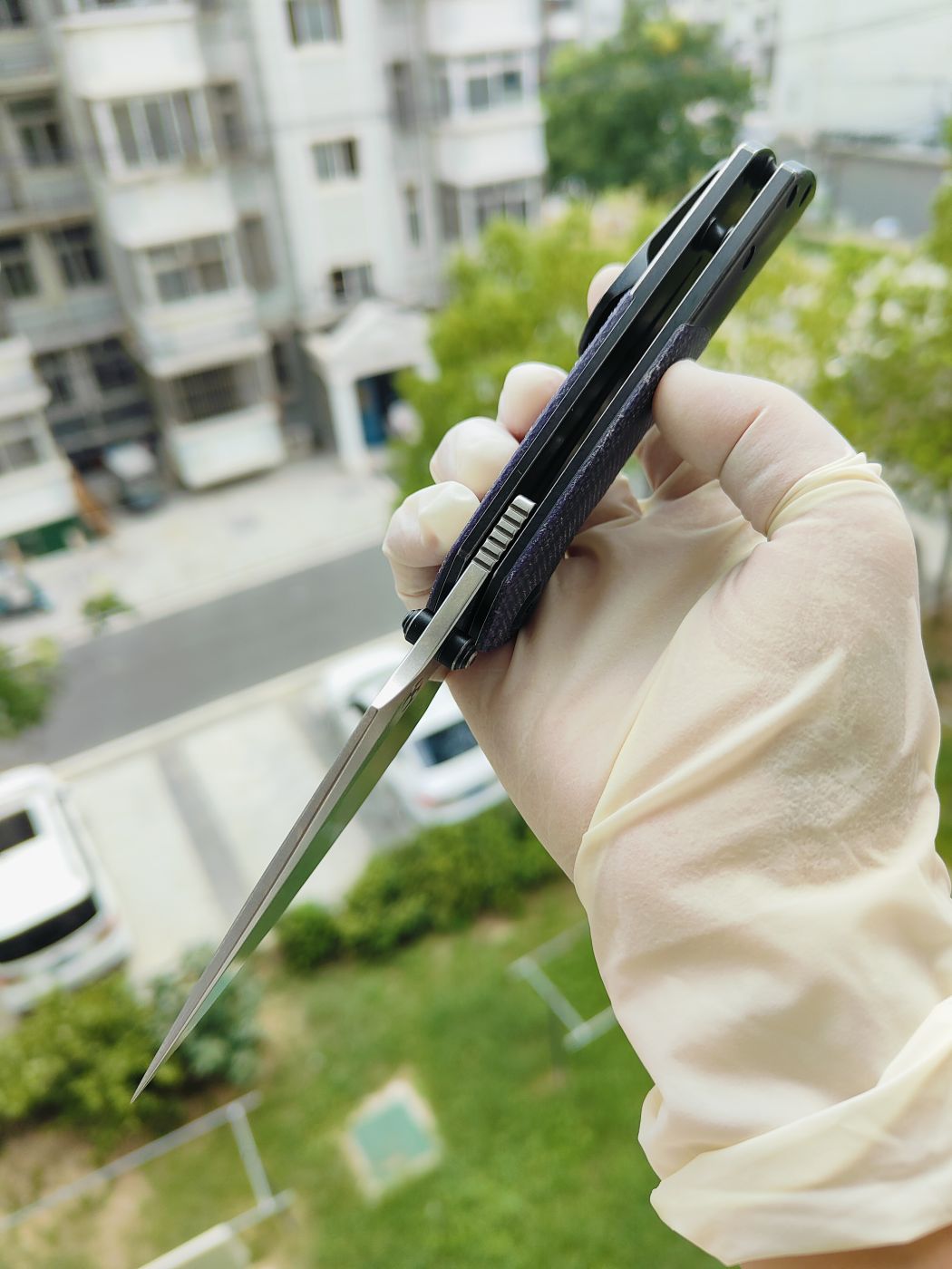 Kansept Fenrir CPM-S35VN钢 碳纤维+钛柄 K1034Z1