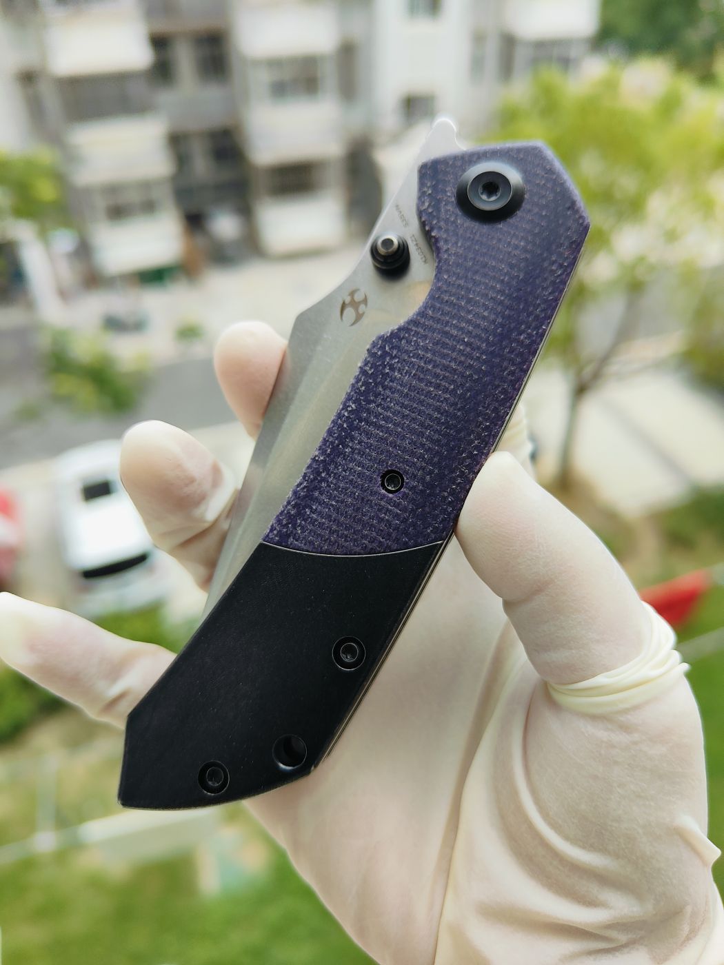 Kansept Fenrir CPM-S35VN钢 碳纤维+钛柄 K1034Z1