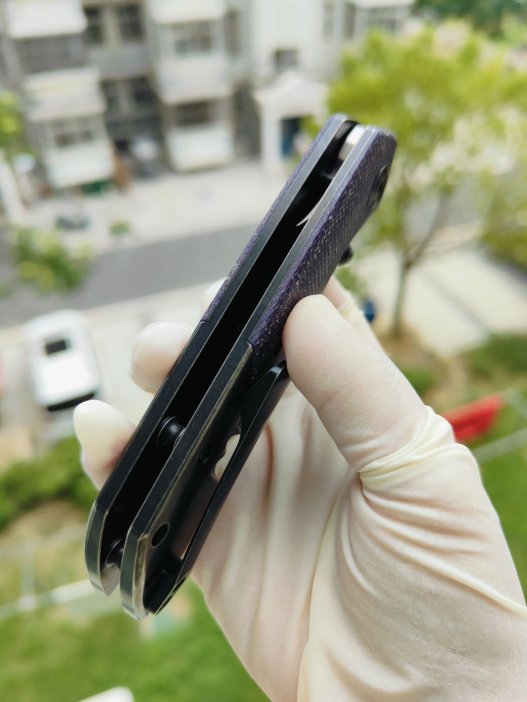 Kansept Fenrir CPM-S35VN钢 碳纤维+钛柄 K1034Z1