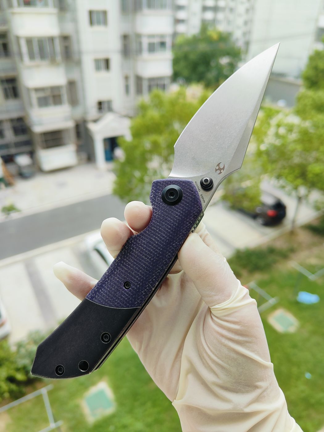 Kansept Fenrir CPM-S35VN钢 碳纤维+钛柄 K1034Z1