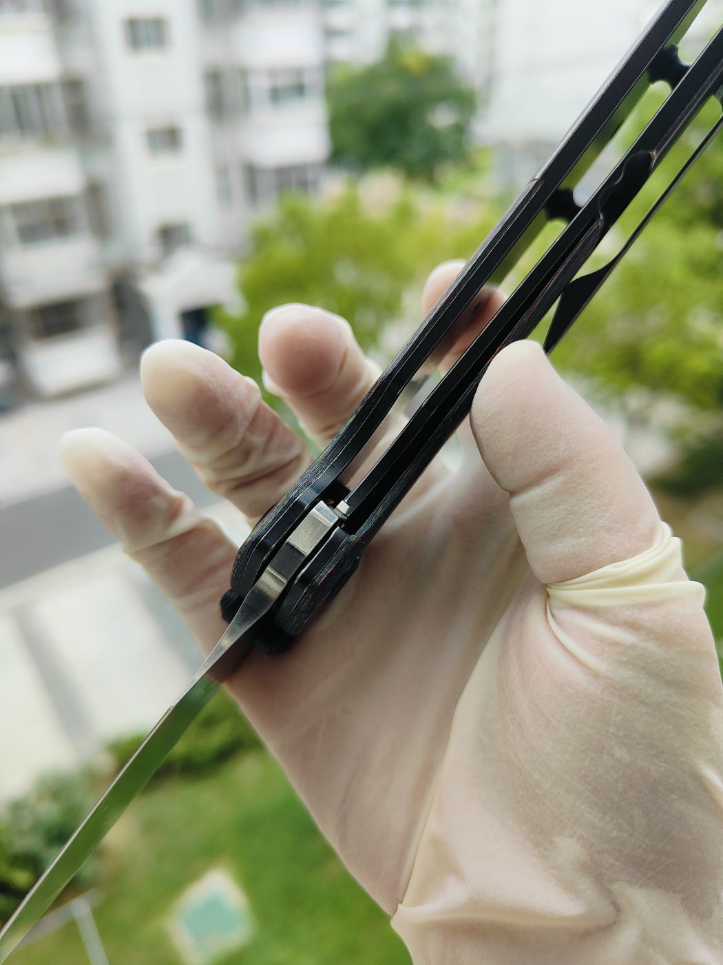 Kansept Fenrir CPM-S35VN钢 碳纤维+钛柄 K1034S1