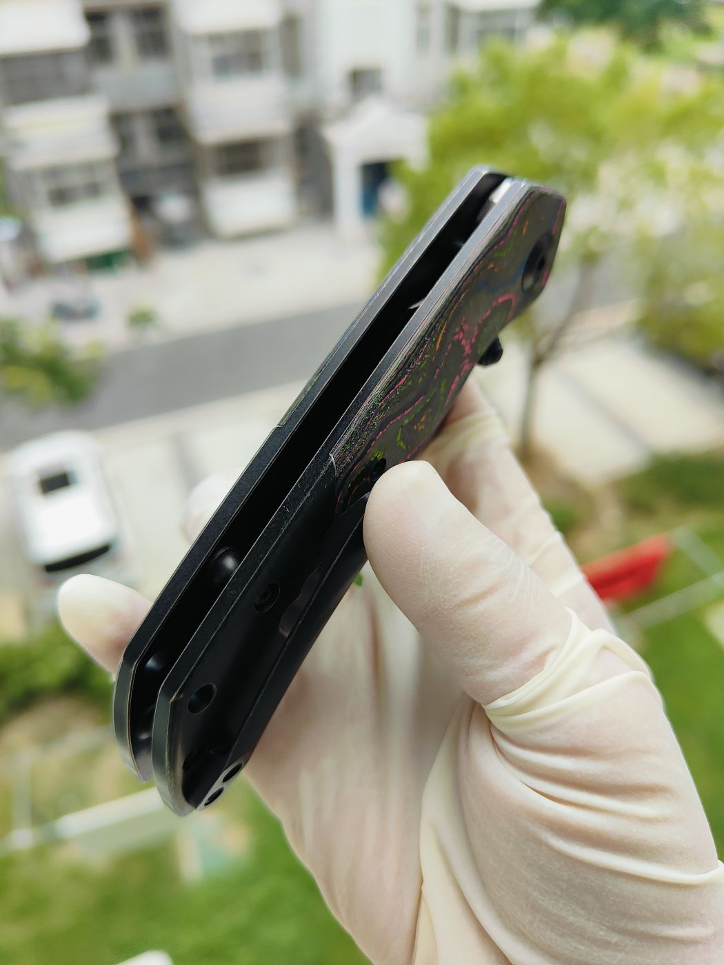 Kansept Fenrir CPM-S35VN钢 碳纤维+钛柄 K1034S1