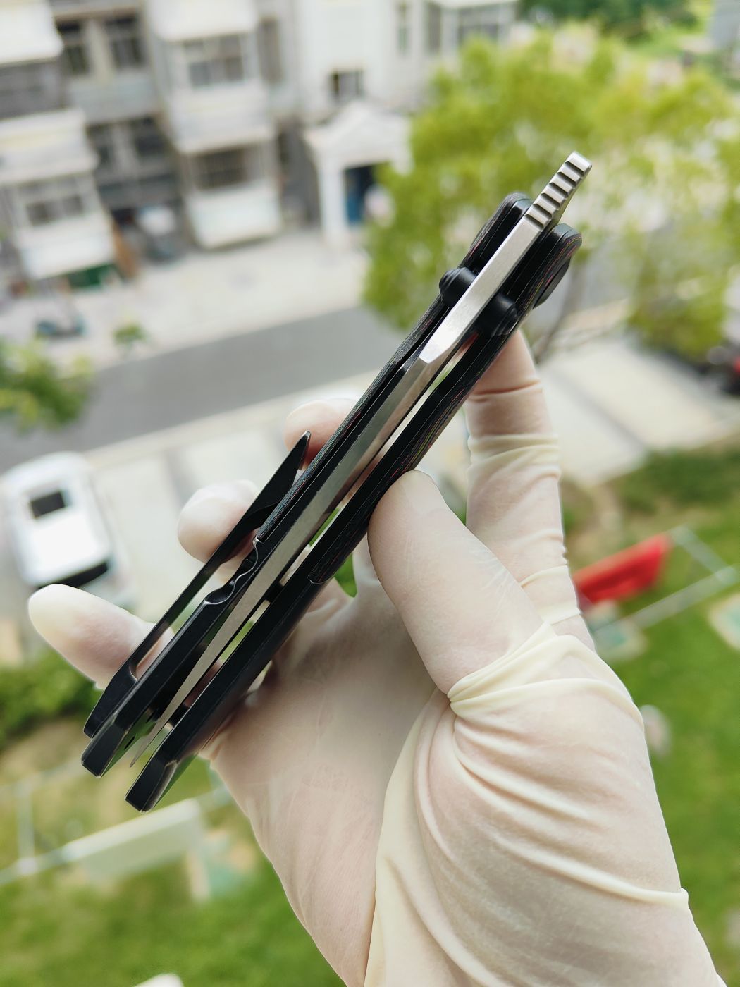 Kansept Fenrir CPM-S35VN钢 碳纤维+钛柄 K1034S1
