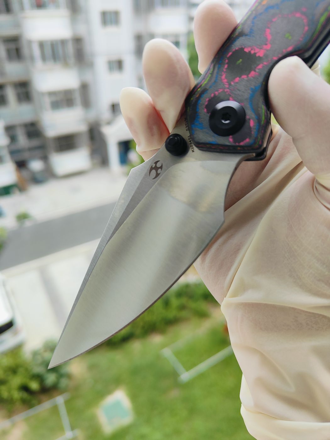 Kansept Fenrir CPM-S35VN钢 碳纤维+钛柄 K1034S1