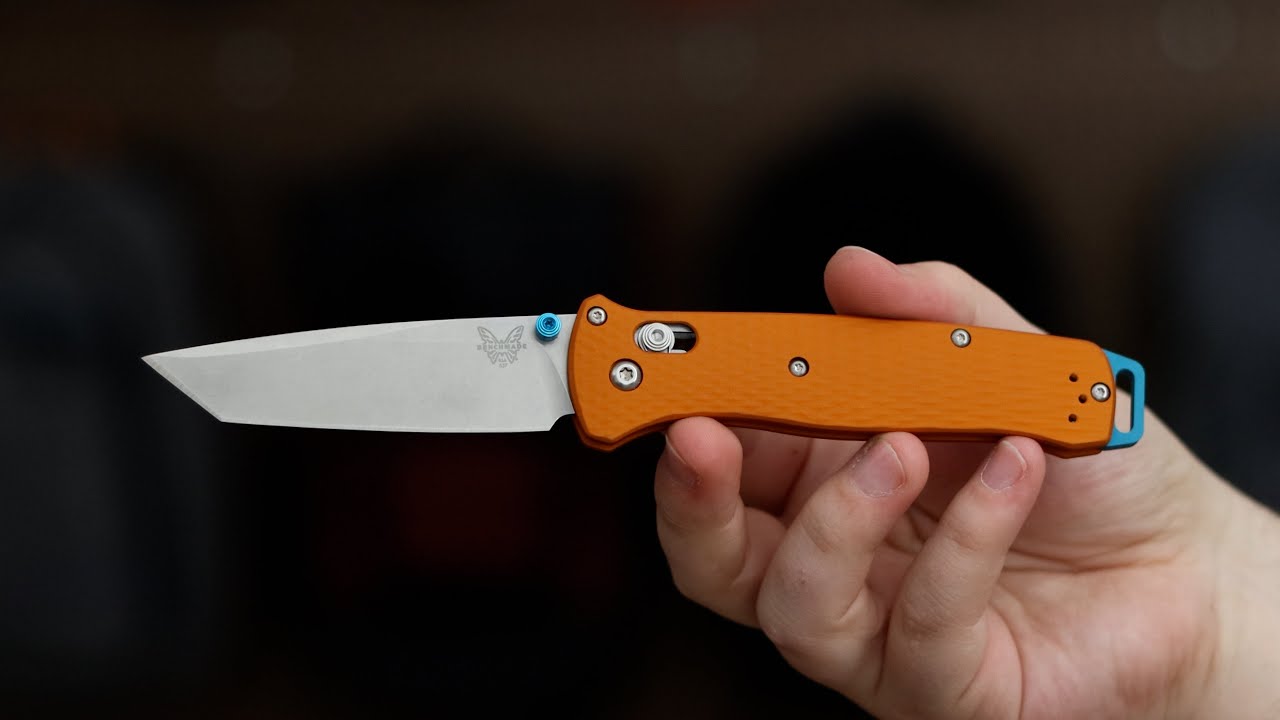 Benchmade BAILOUT CPM-3V钢 铝合金柄 537-2301 橙色 2050