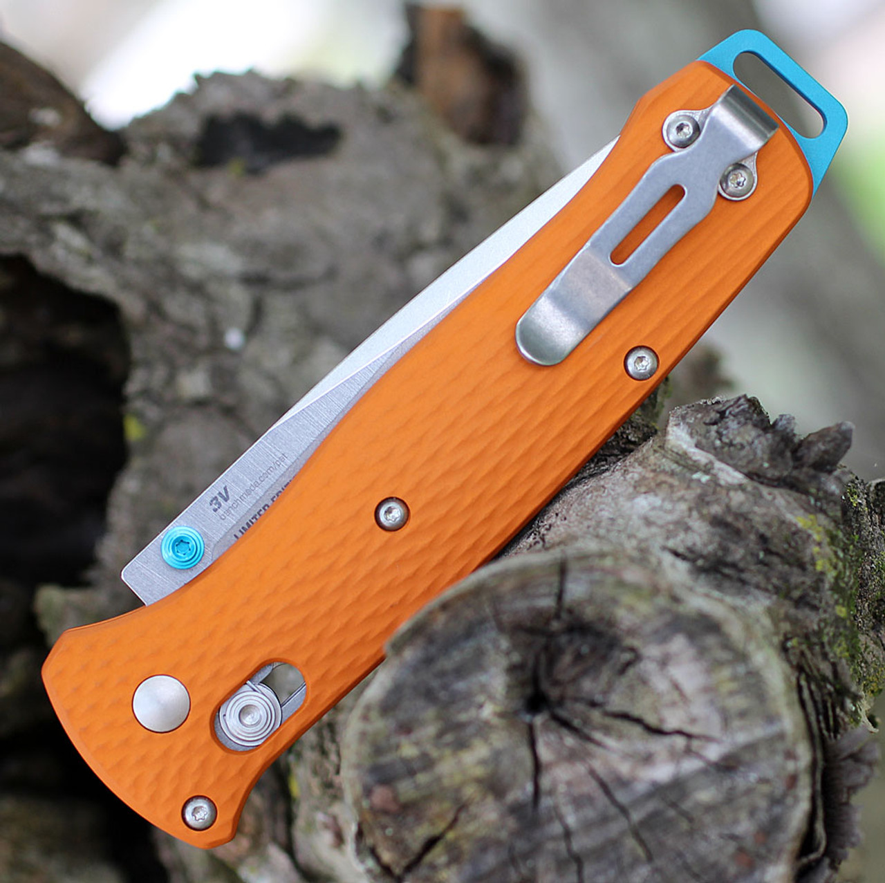 Benchmade BAILOUT CPM-3V钢 铝合金柄 537-2301 橙色 2050