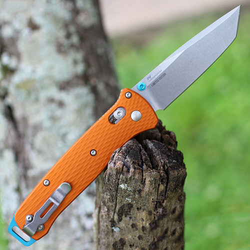 Benchmade BAILOUT CPM-3V钢 铝合金柄 537-2301 橙色 2050