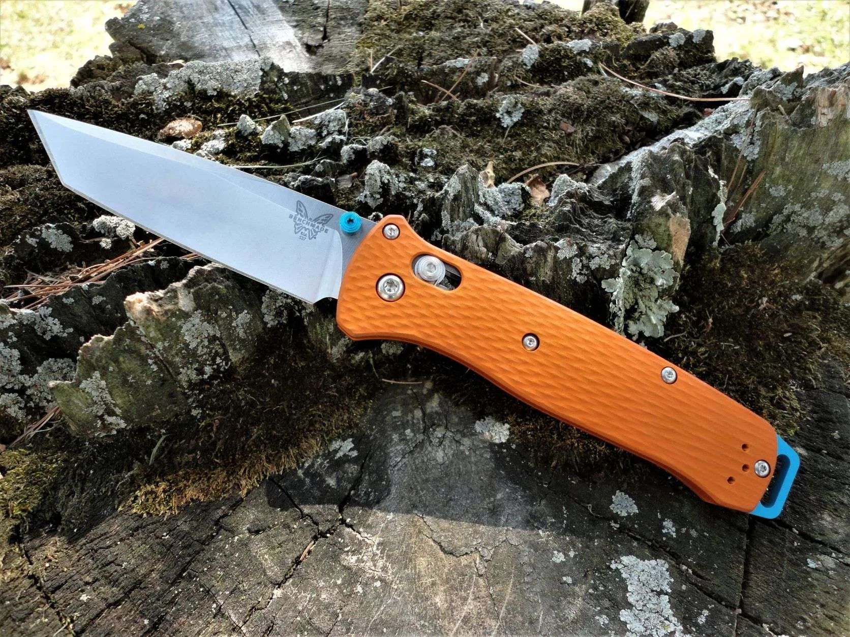 Benchmade BAILOUT CPM-3V钢 铝合金柄 537-2301 橙色 2050
