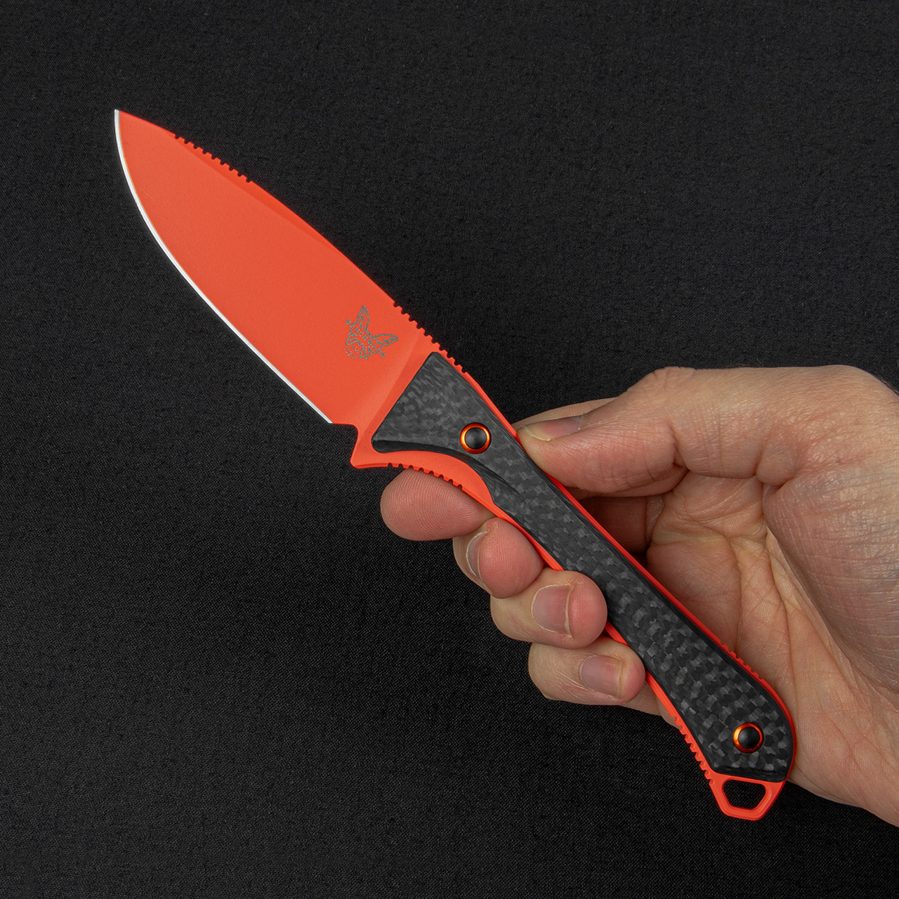 Benchmade Altitude-Blk CPM-S90V钢 碳纤维柄 15201OR 黑色 2090