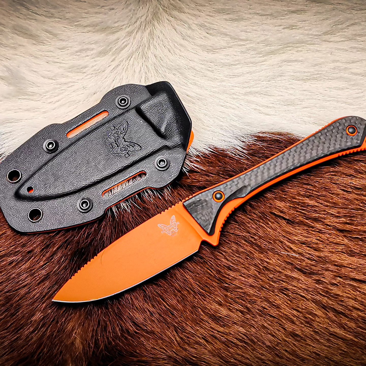Benchmade Altitude-Blk CPM-S90V钢 碳纤维柄 15201OR 黑色 2090
