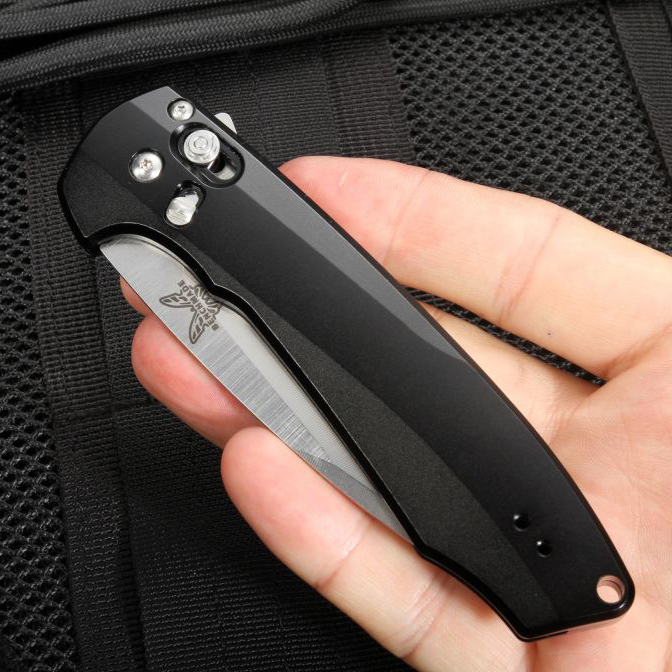 Benchmade Arcane CPM-S90V钢 铝柄 490 黑色 2100