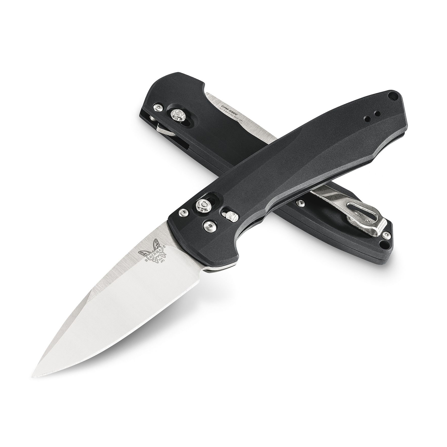 Benchmade Arcane CPM-S90V钢 铝柄 490 黑色 2100