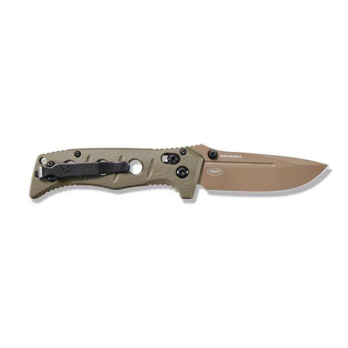Benchamde Shane Sibert Mini Adamas CruWear钢 G10柄 273FE-2 沙色 2030