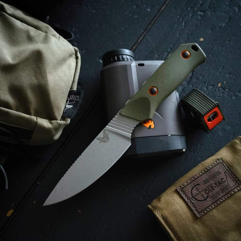 Benchmade Raghorn CPM-S30V钢 G10柄 15600-01 OD绿色 2090