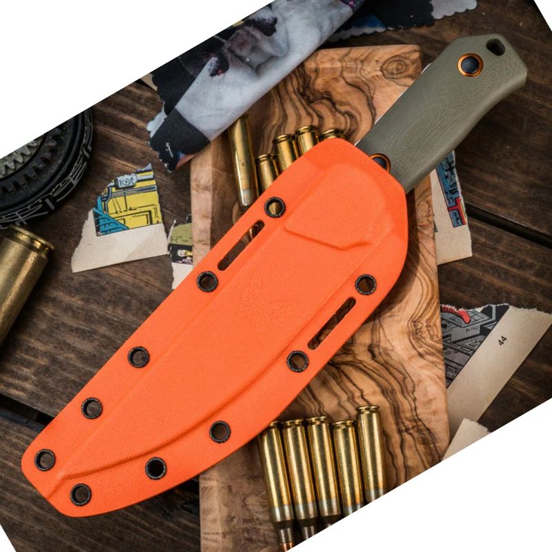Benchmade Raghorn CPM-S30V钢 G10柄 15600-01 OD绿色 2090