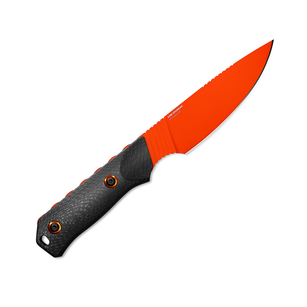 Benchmade Raghorn CPM-CruWear钢 碳纤维柄 15600OR 黑橙色 2930
