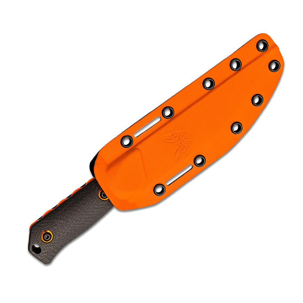 Benchmade Raghorn CPM-CruWear钢 碳纤维柄 15600OR 黑橙色 2930