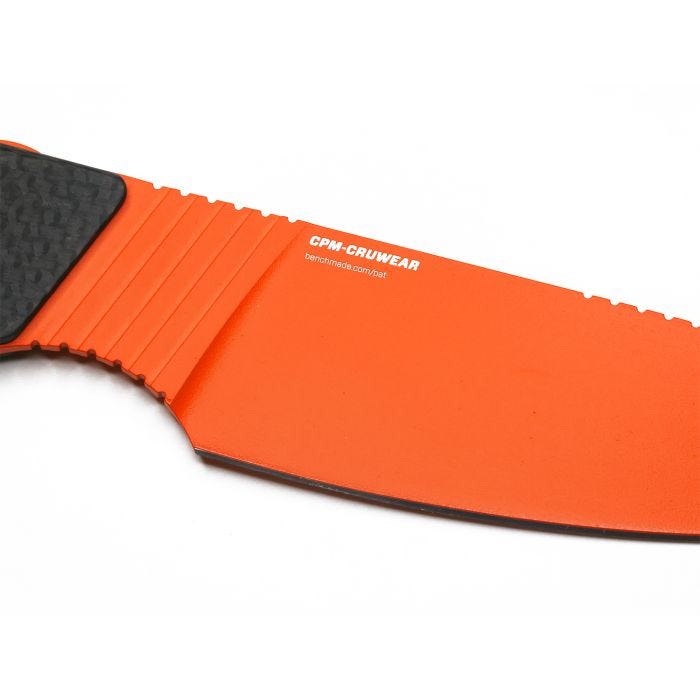 Benchmade Raghorn CPM-CruWear钢 碳纤维柄 15600OR 黑橙色 2930