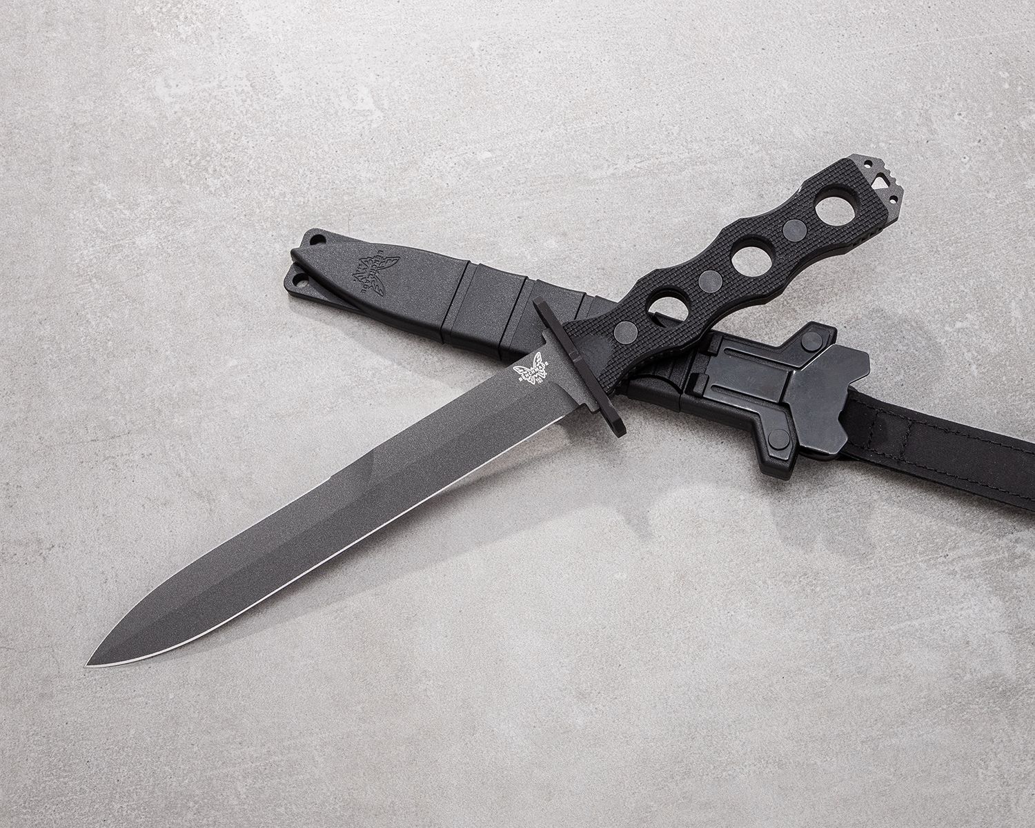 Benchmade SOCP CPM-3V钢 PIM注塑塑料柄 185BK 2799