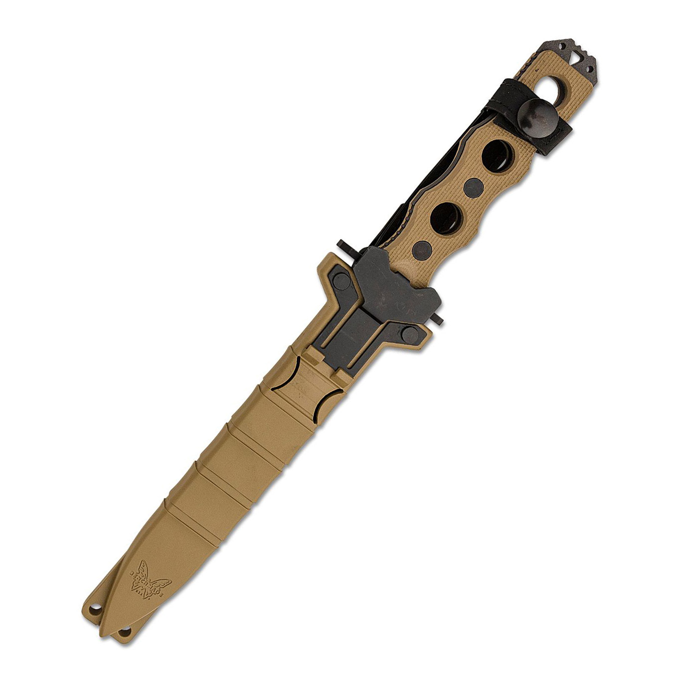 Benchmade SOCP CPM-3V钢 PIM注塑塑料柄 185BK-1 2799