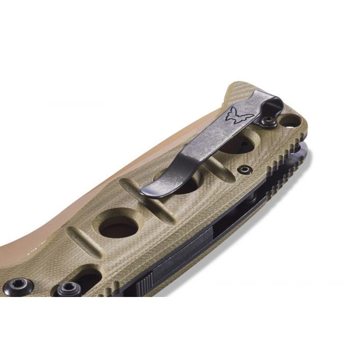 Benchmade AUTO Adamas CPM-CruWear钢 G10柄 2750FE-2 沙色 2799