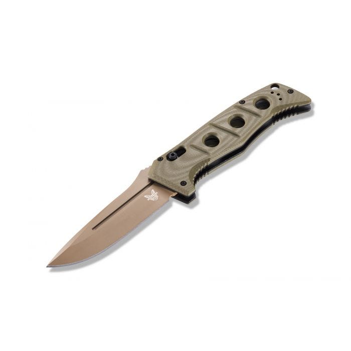 Benchmade AUTO Adamas CPM-CruWear钢 G10柄 2750FE-2 沙色 2799