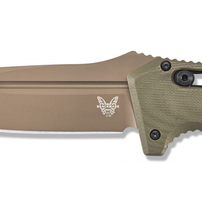 Benchmade AUTO Adamas CPM-CruWear钢 G10柄 2750FE-2 沙色 2799