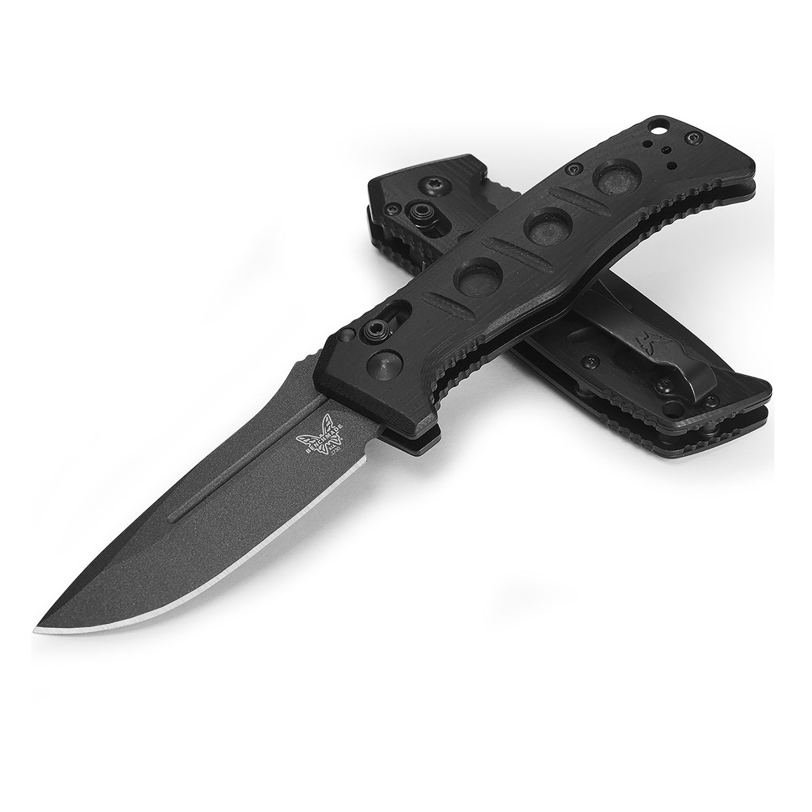 Benchmade Mini Adamas AUTO CPM-CruWear钢 G10手柄 2730GY-1 黑色 2360