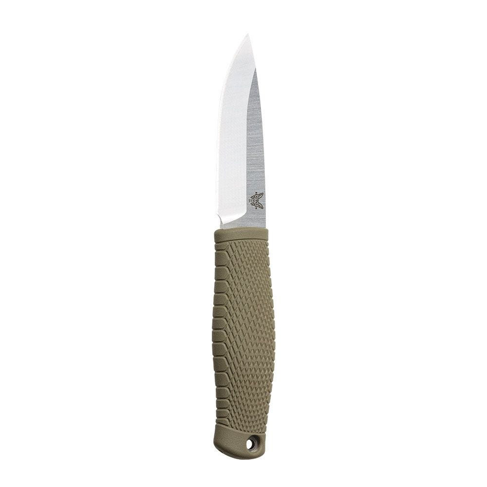Benchmade Puukko CPM-3V钢 Santoprene塑料柄 200 OD绿色 1260