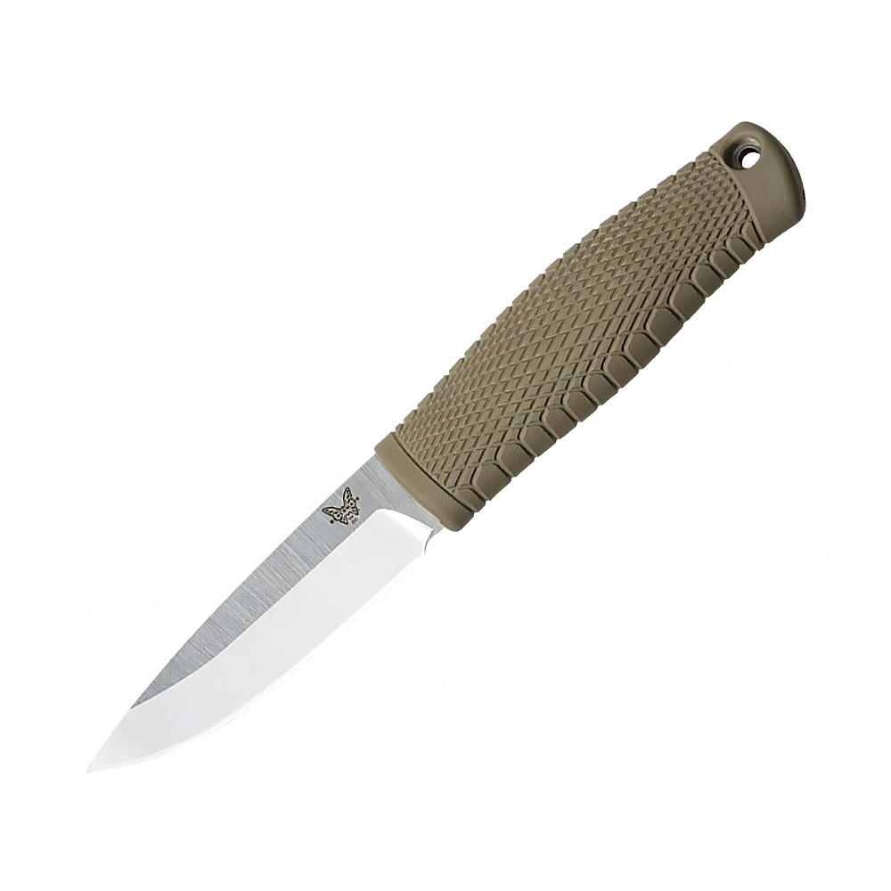 Benchmade Puukko CPM-3V钢 Santoprene塑料柄 200 OD绿色 1260